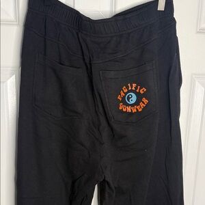 Pacific Sunwear Black Kids Joggers with Logo
